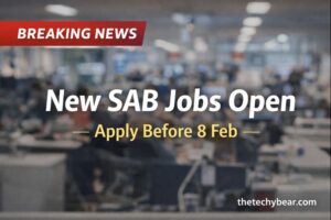 Breaking news image showing new SAB jobs open in South Africa with applications closing before 8 February 2026