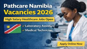 Pathcare Namibia Vacancies 2026 laboratory assistant and medical technician jobs open in Walvis Bay